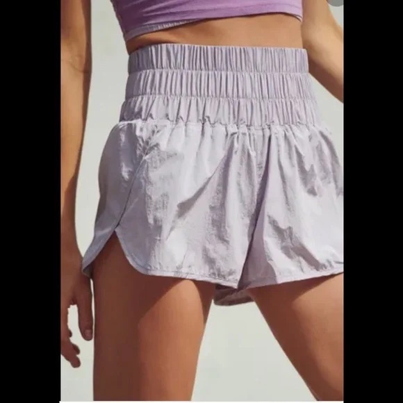 NWOT! FP Movement ‘The Way Home’ logo shorts. Golden (S,M). Lavender Dust (L) - Picture 5 of 16